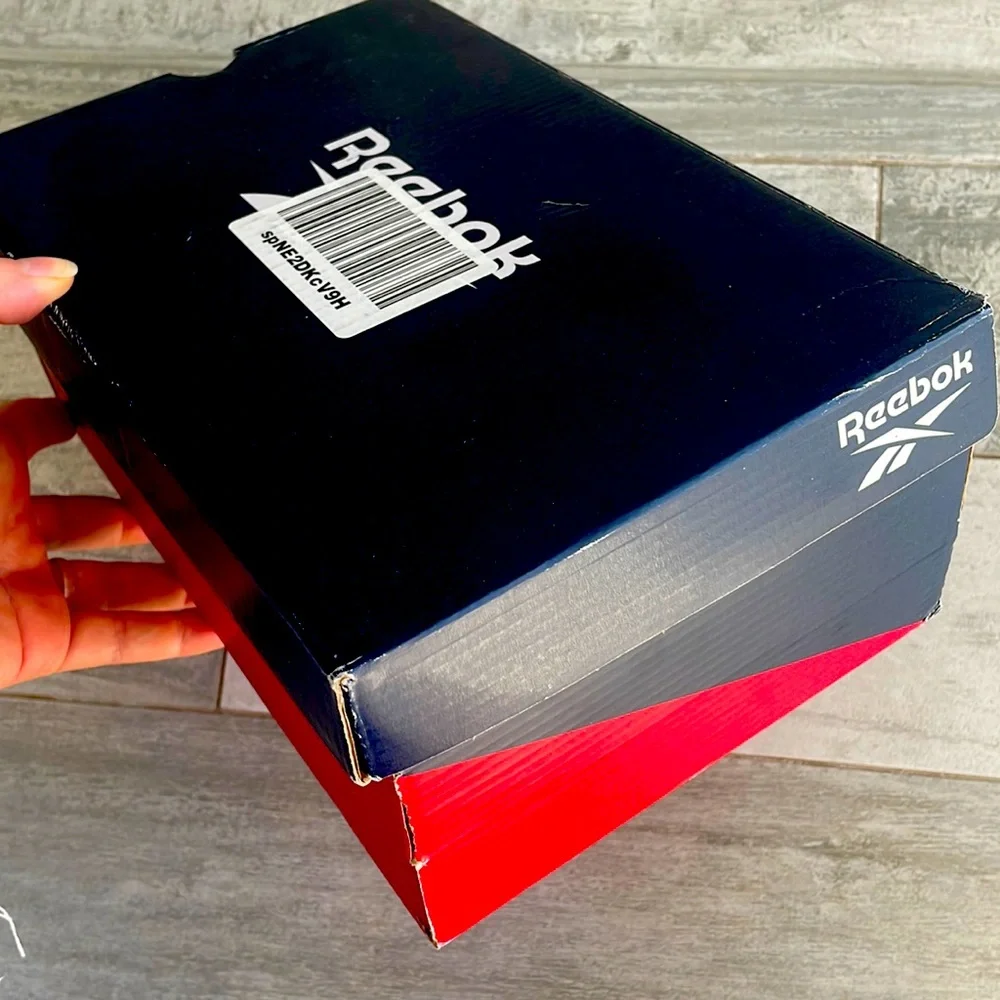 Reebok Cardboard Shoe Box Gift Packaging